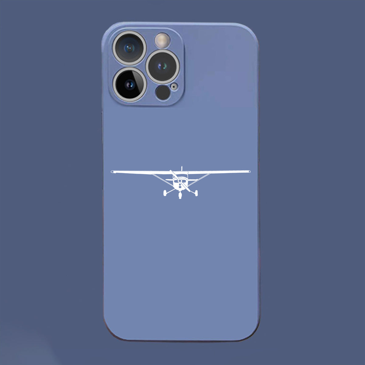Cessna 172 Silhouette Designed Soft Silicone iPhone Cases