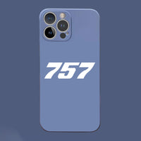 Thumbnail for 757 Flat Text Designed Soft Silicone iPhone Cases