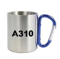 Thumbnail for A310 Flat Text Designed Stainless Steel Outdoors Mugs