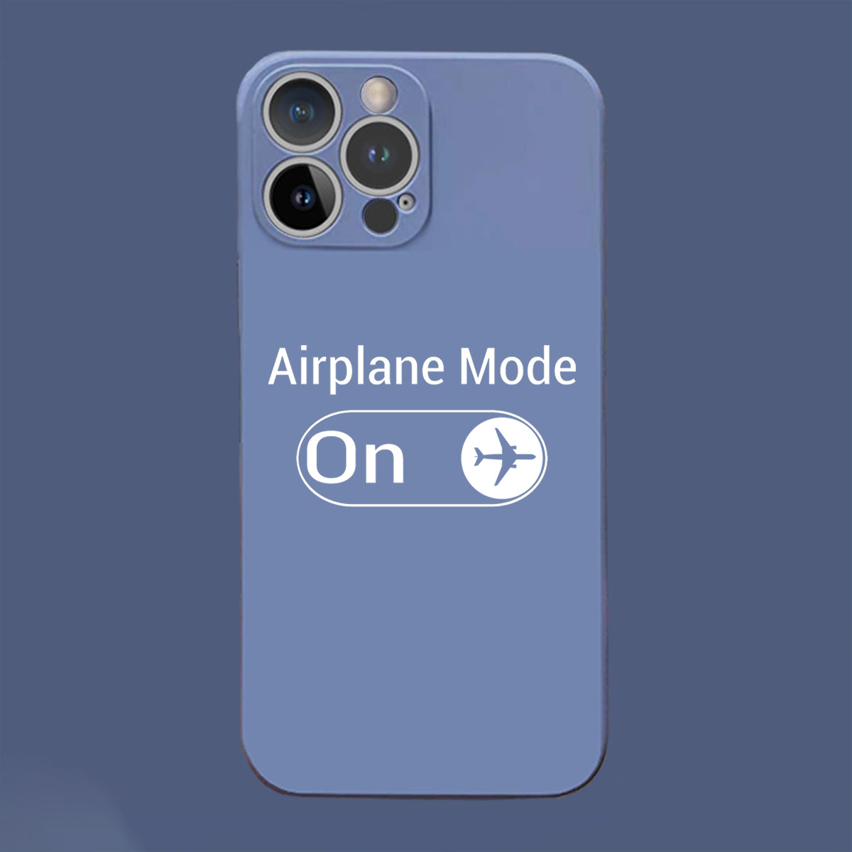 Airplane Mode On Designed Soft Silicone iPhone Cases