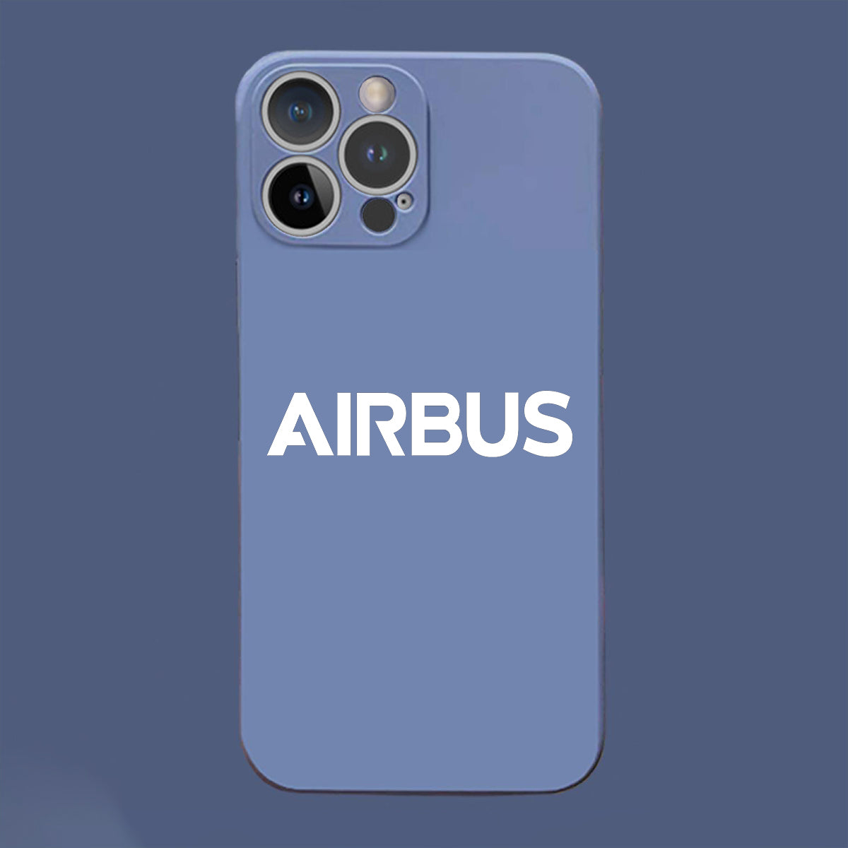 Airbus & Text Designed Soft Silicone iPhone Cases