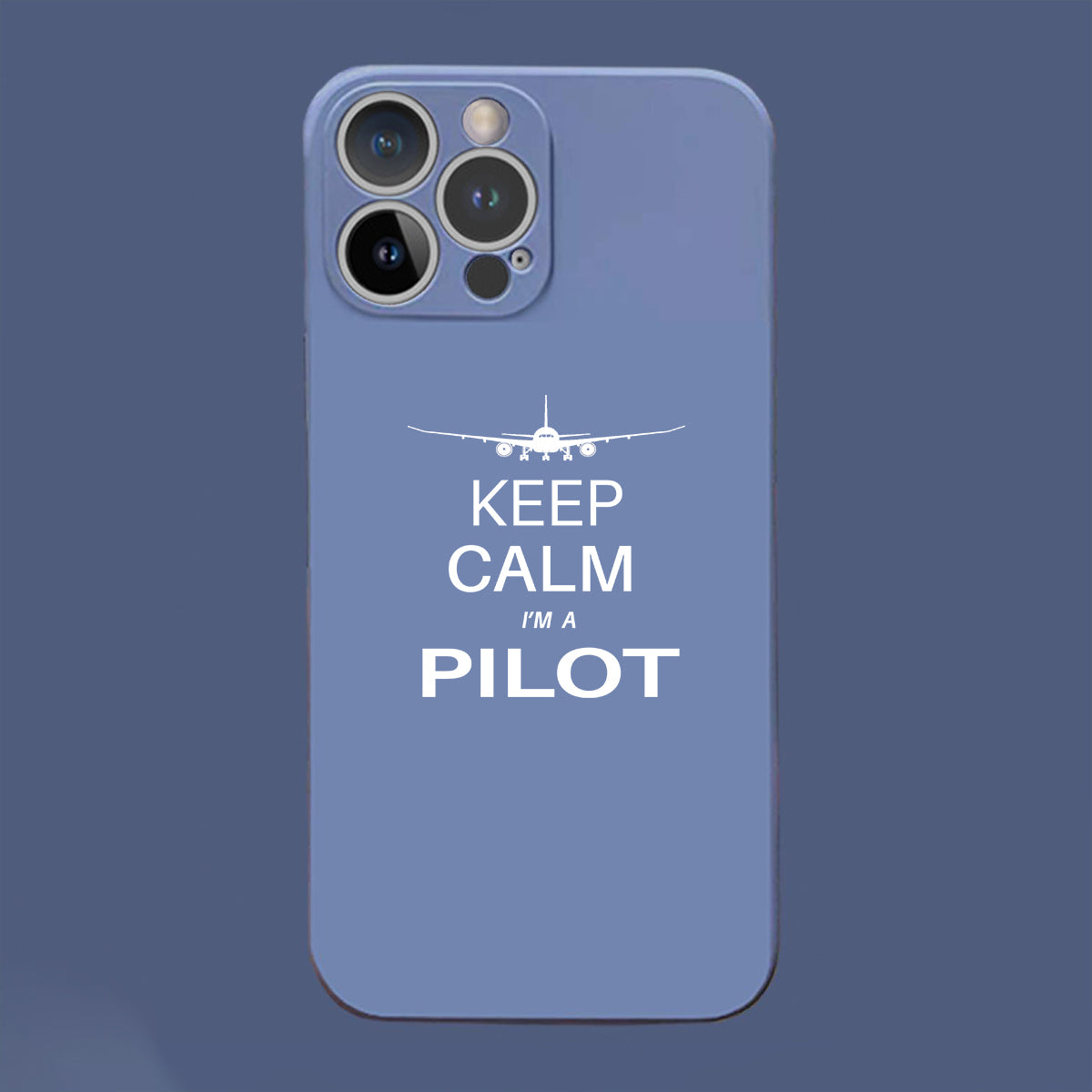 Pilot (777 Silhouette) Designed Soft Silicone iPhone Cases