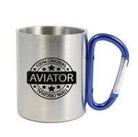 Thumbnail for %100 Original Aviator Designed Stainless Steel Outdoors Mugs