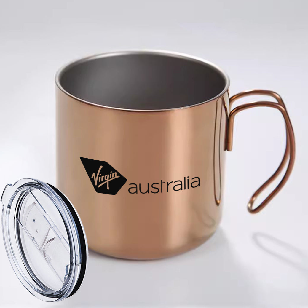 Virgin Atlantic- Airlines Designed Stainless Steel Portable Mugs