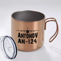 Thumbnail for Antonov AN-124 & Plane Designed Stainless Steel Portable Mugs