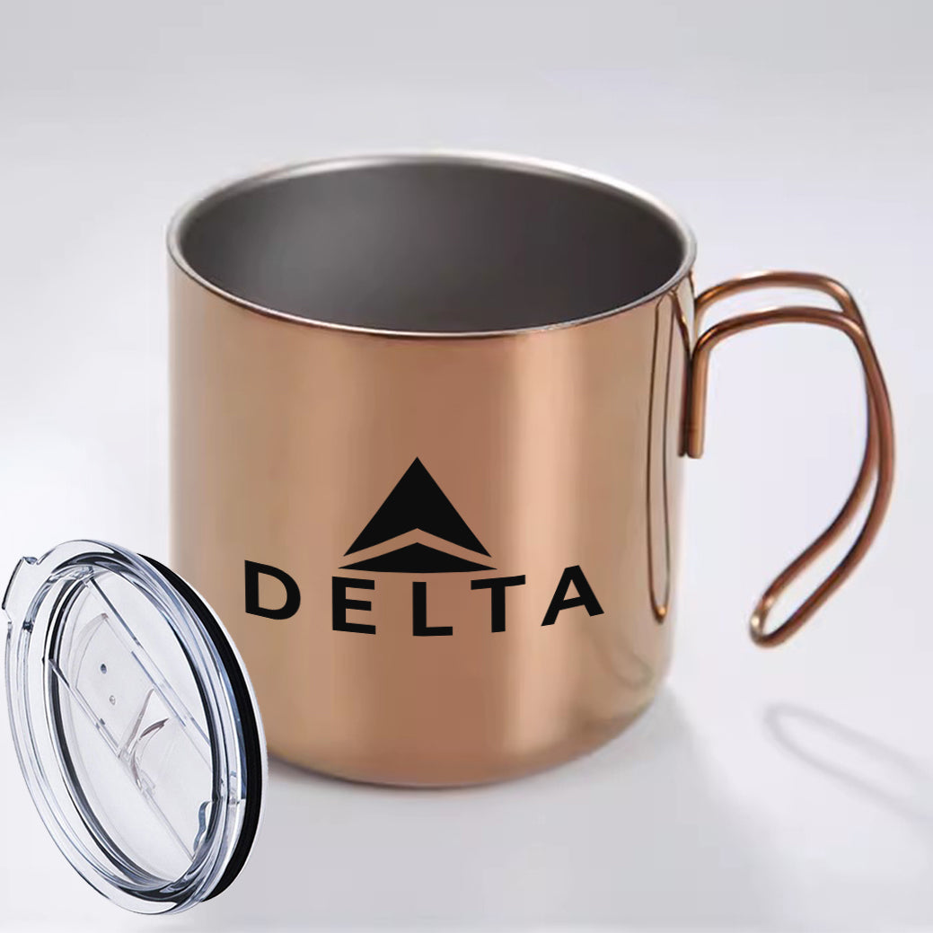 Delta Air Lines Designed Stainless Steel Portable Mugs