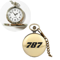 Thumbnail for 787 Flat Text Designed Pocket Watches