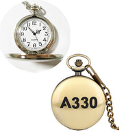 Thumbnail for A330 Flat Text Designed Pocket Watches