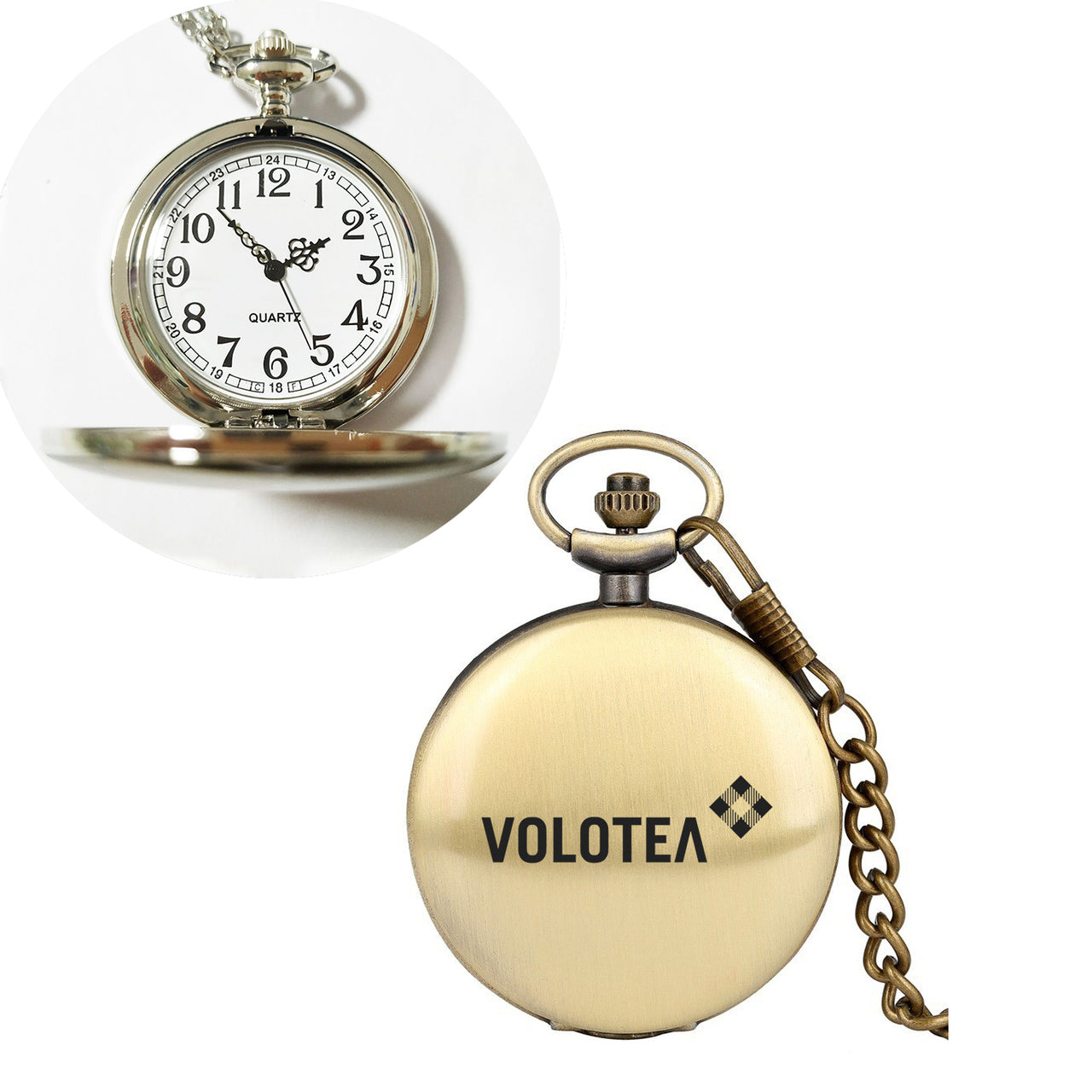 Volotea Airlines Designed Pocket Watches