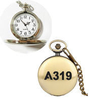 Thumbnail for A319 Flat Text Designed Pocket Watches