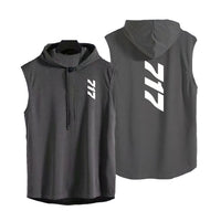 Thumbnail for Boeing 717 Text Designed Hooded Tank Tops