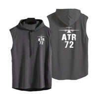 Thumbnail for ATR-72 & Plane Designed Hooded Tank Tops