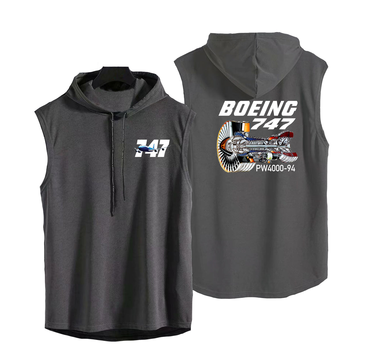 Boeing 747 & PW4000-94 Engine Designed Hooded Tank Tops