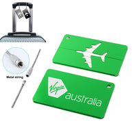 Thumbnail for Virgin Australia Airlines Designed Aluminum Luggage Tags