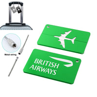 Thumbnail for British Airways Airlines Designed Aluminum Luggage Tags