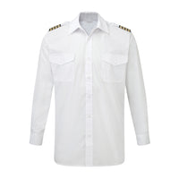 Thumbnail for No Design Super Quality (4,3,2,1 Lines) Long Sleeve Pilot Shirts