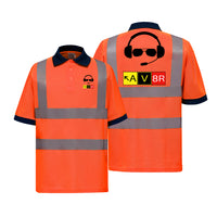 Thumbnail for AV8R 2 Designed Reflective Polo T-Shirts