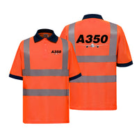Thumbnail for Super Airbus A350 Designed Reflective Polo T-Shirts