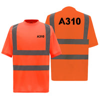 Thumbnail for A310 Flat Text Designed Reflective T-Shirts