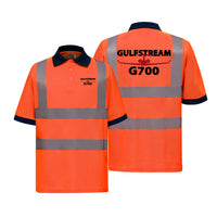 Thumbnail for Gulfstream G700 Designed Reflective Polo T-Shirts
