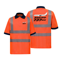 Thumbnail for The Boeing 737Max Designed Reflective Polo T-Shirts