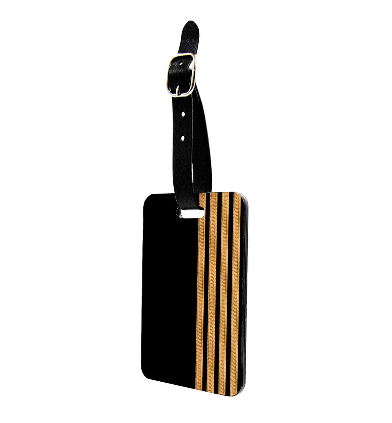 Special Golden Epaulettes (4,3,2 Lines) Designed Luggage Tag