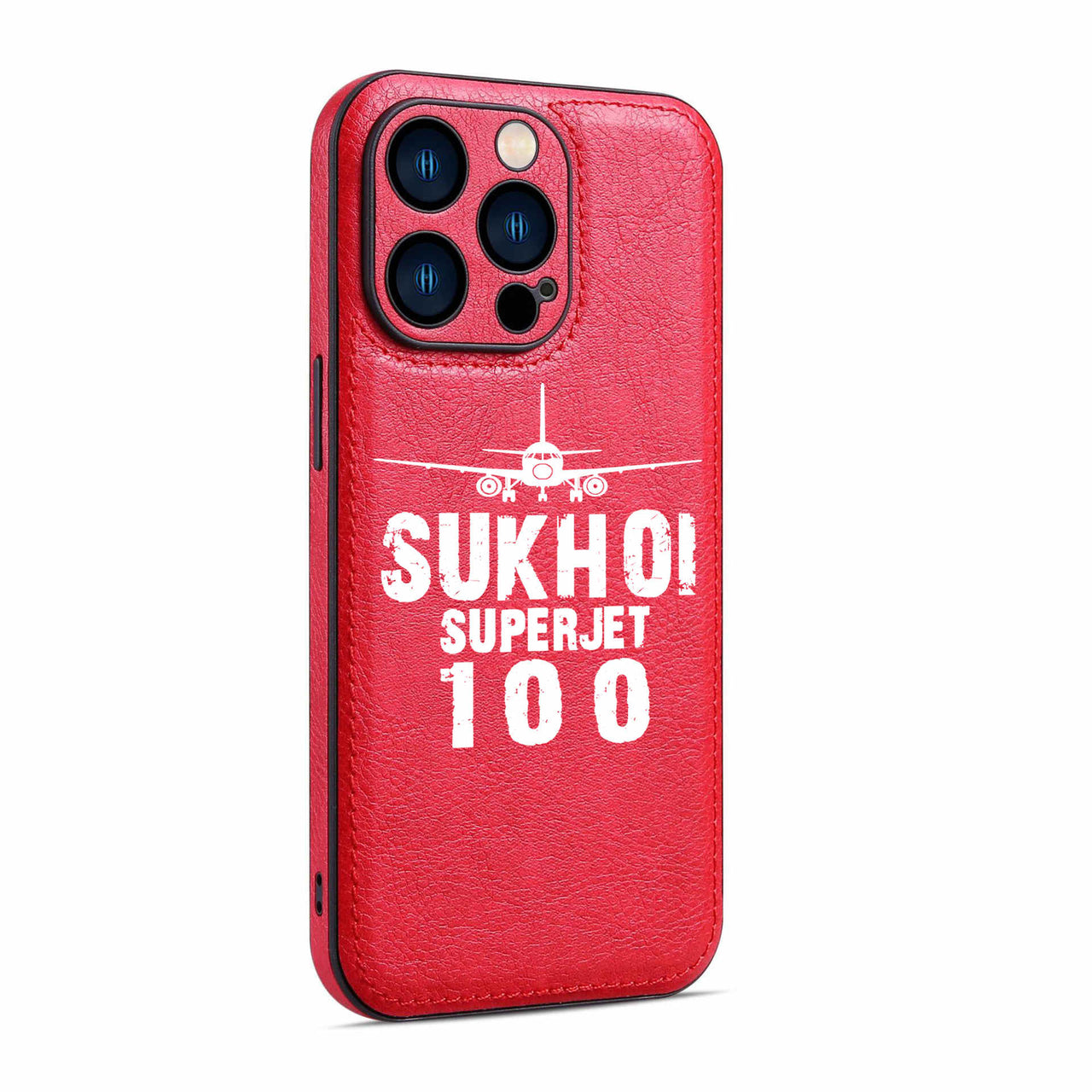 Sukhoi Superjet 100 & Plane Designed Leather iPhone Cases
