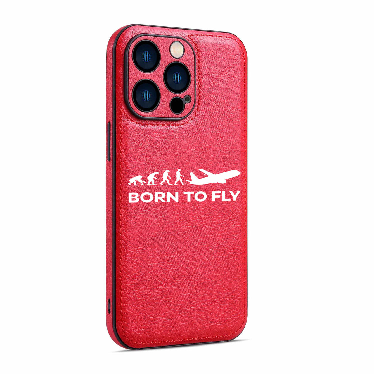 Born To Fly Designed Leather iPhone Cases