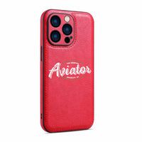 Thumbnail for Aviator - Dont Make Me Walk Designed Leather iPhone Cases