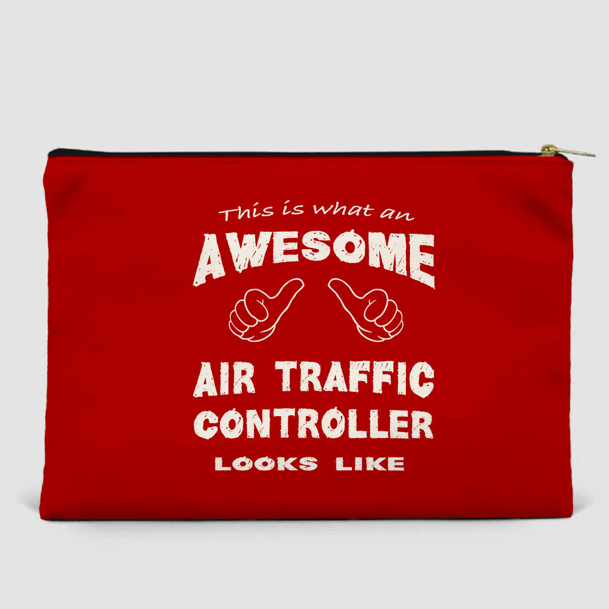 Air Traffic Controller Designed Zipper Pouch
