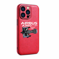 Thumbnail for Airbus A350 & Trent Wxb Engine Designed Leather iPhone Cases