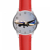 Thumbnail for ANA's Boeing 777 Designed Fashion Leather Strap Watches
