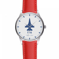 Thumbnail for Fighter Jet 16 Designed Fashion Leather Strap Watches
