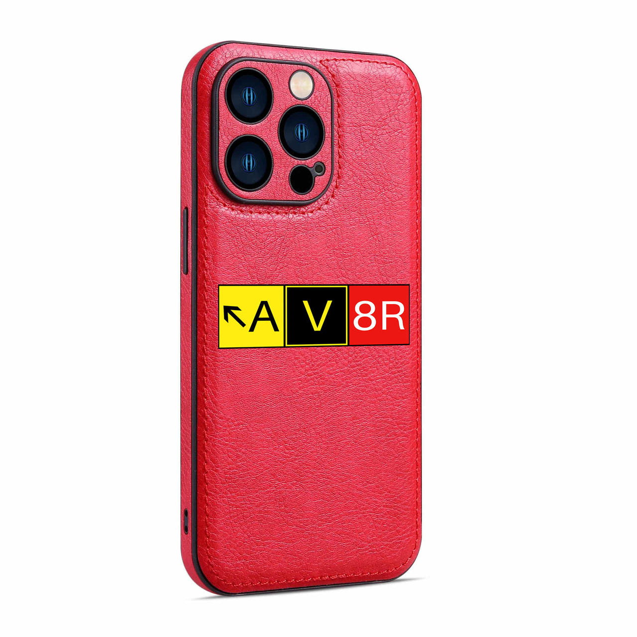 AV8R Designed Leather iPhone Cases
