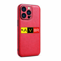 Thumbnail for AV8R Designed Leather iPhone Cases