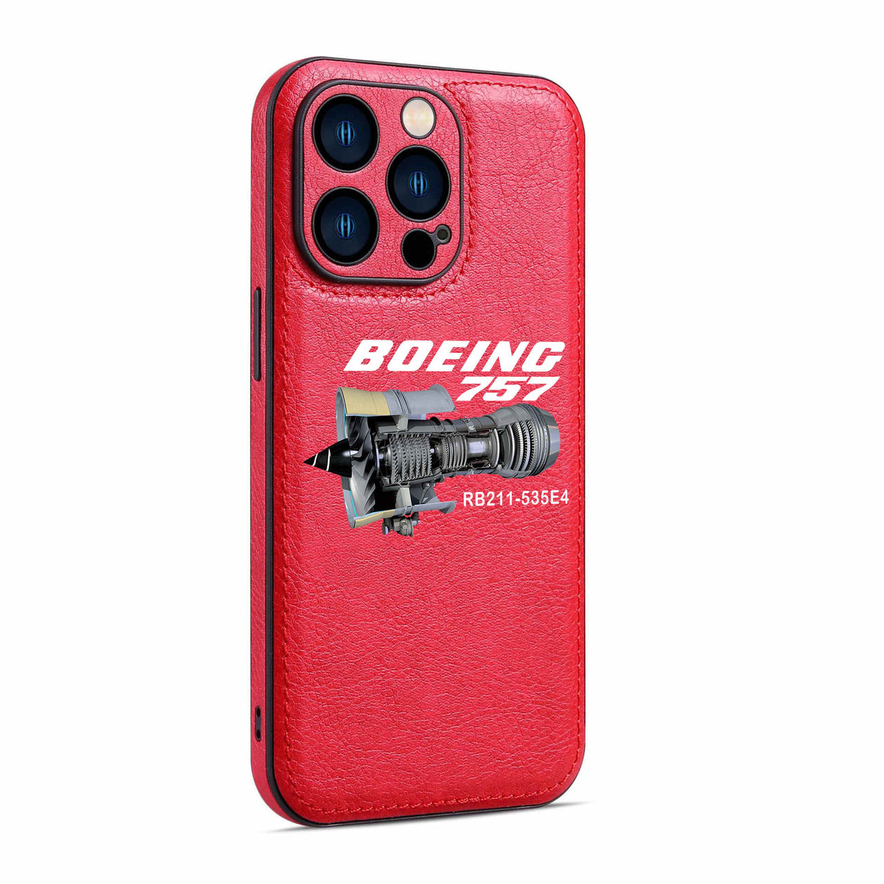 Boeing 757 & Rolls Royce Engine (RB211) Designed Leather iPhone Cases