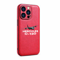 Thumbnail for The Hercules C130 Designed Leather iPhone Cases