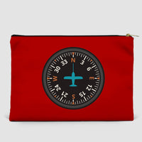 Thumbnail for Airplane Instruments (Heading) Designed Zipper Pouch
