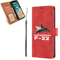 Thumbnail for The Lockheed Martin F22 Designed Leather Samsung S & Note Cases