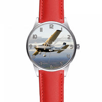 Thumbnail for Cruising Cessna Designed Fashion Leather Strap Watches