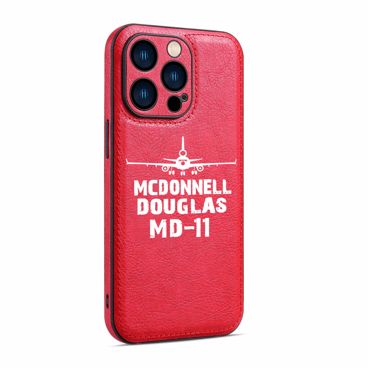 McDonnell Douglas MD-11 & Plane Designed Leather iPhone Cases