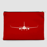 Thumbnail for Boeing 767 Silhouette Designed Zipper Pouch