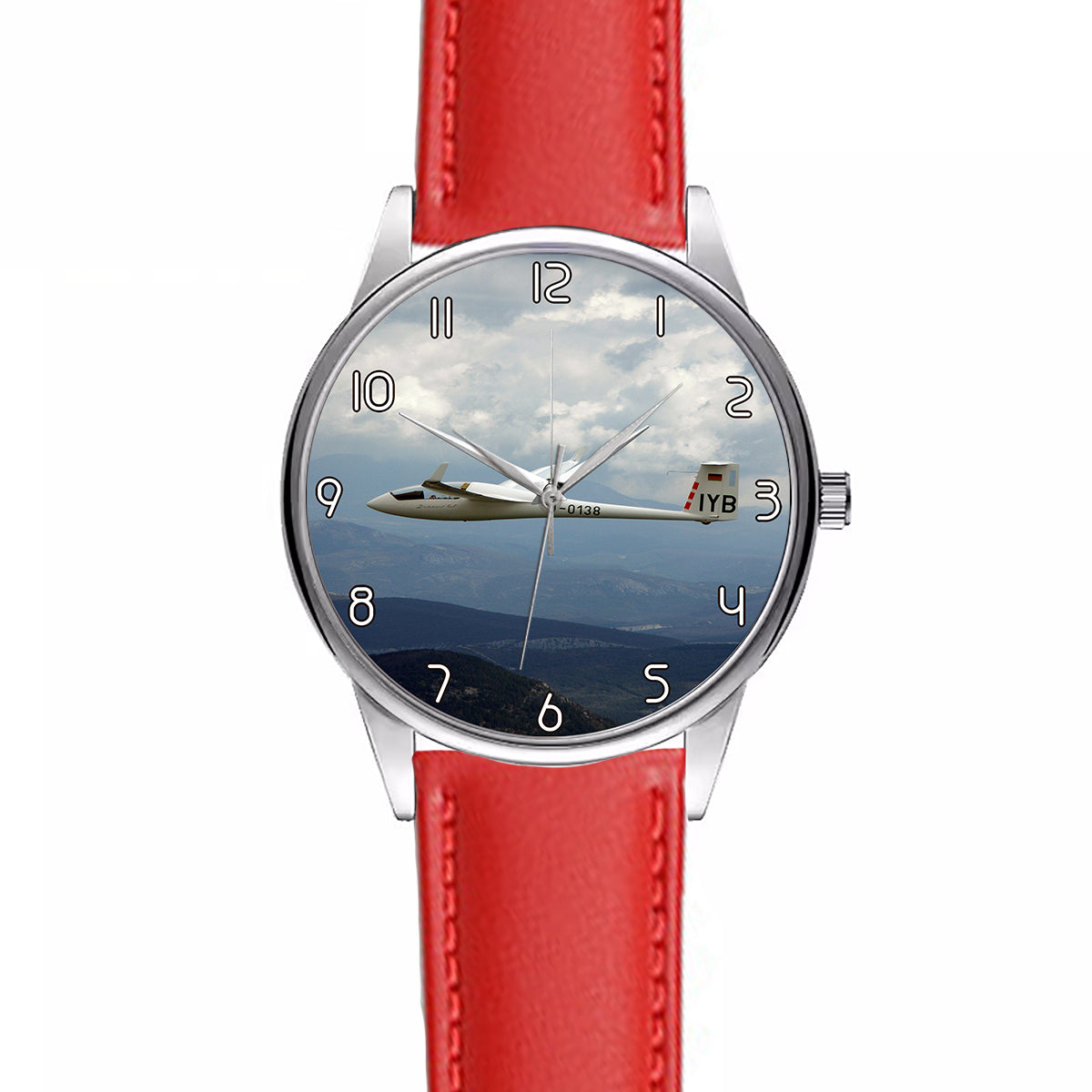 Cruising Glider Designed Fashion Leather Strap Watches