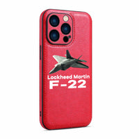 Thumbnail for The Lockheed Martin F22 Designed Leather iPhone Cases