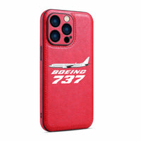 Thumbnail for The Boeing 737 Designed Leather iPhone Cases