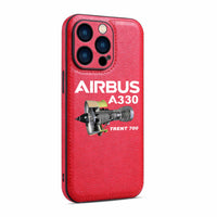 Thumbnail for Airbus A330 & Trent 700 Engine Designed Leather iPhone Cases