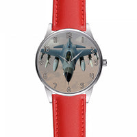Thumbnail for Cruising Fighter Jet 16 Designed Fashion Leather Strap Watches