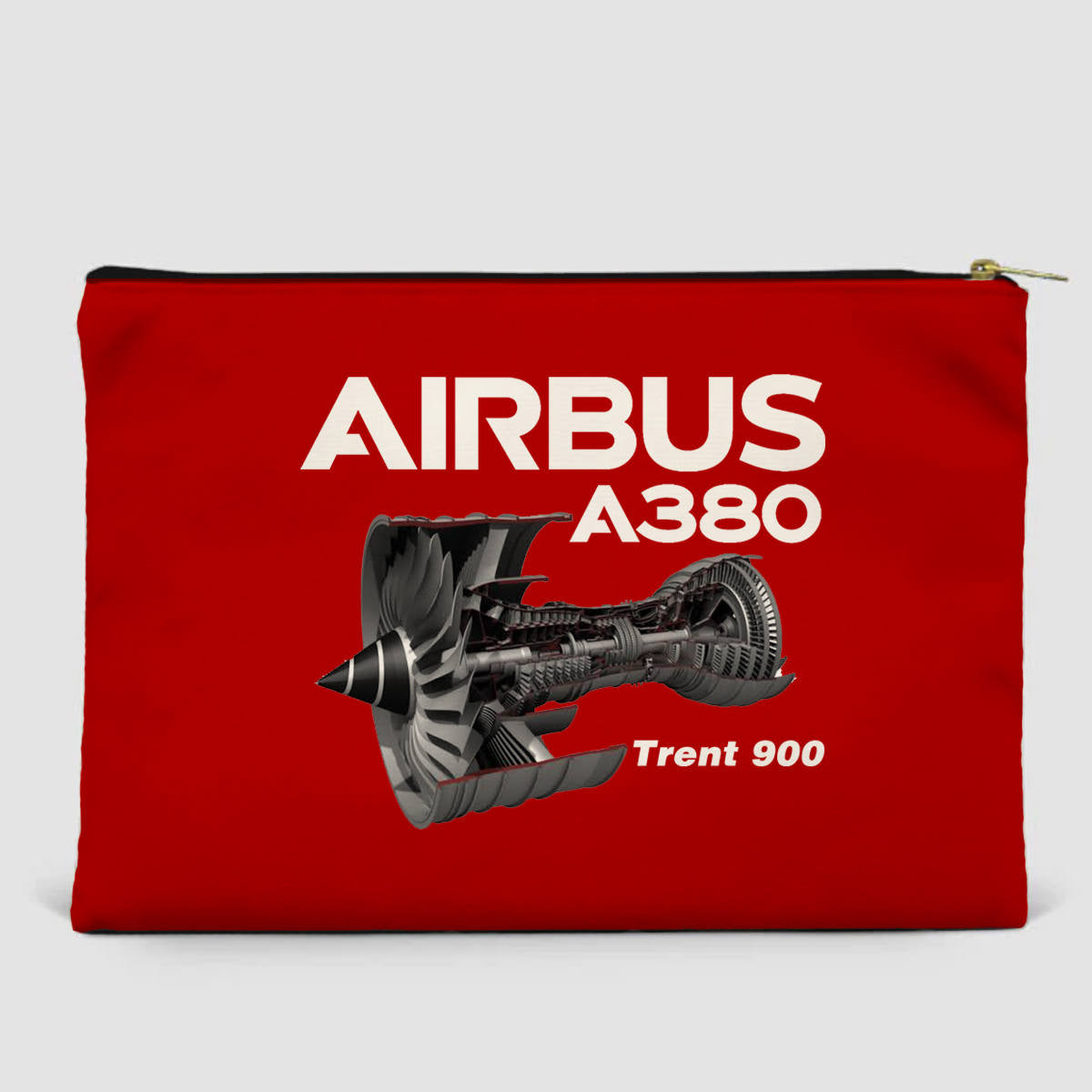 Airbus A380 & Trent 900 Engine Designed Zipper Pouch