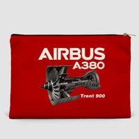 Thumbnail for Airbus A380 & Trent 900 Engine Designed Zipper Pouch