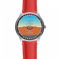 Thumbnail for Gyro Horizon Designed Fashion Leather Strap Watches